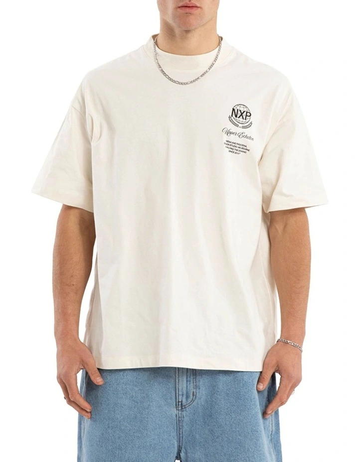 Opus Raptor Tee in Beige image 2