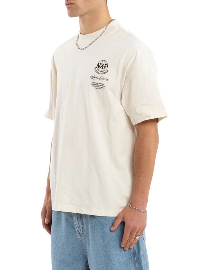 Opus Raptor Tee in Beige image 3