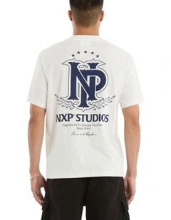 Drive Classic Tee in Natural White