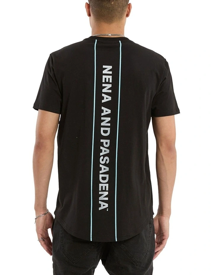 Unleash Dual Curved Tee in Jet Black image 1