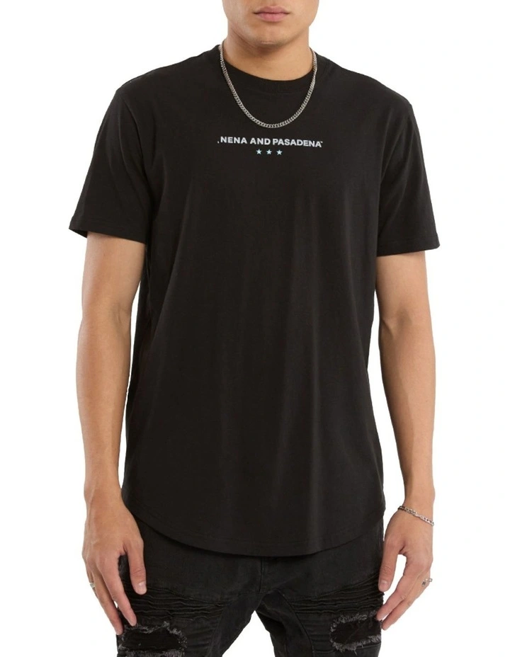 Unleash Dual Curved Tee in Jet Black image 3