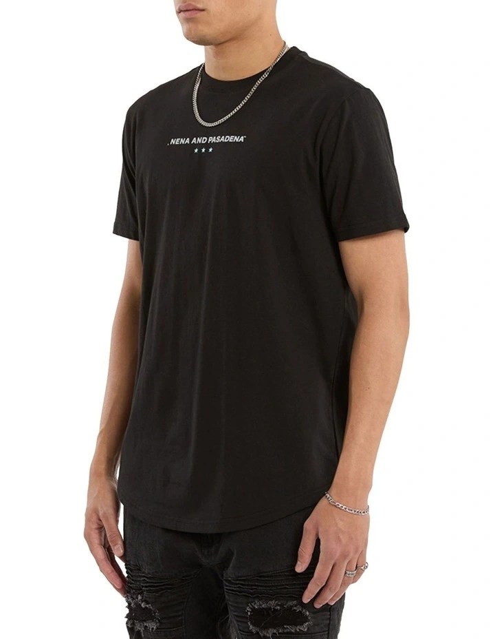Unleash Dual Curved Tee in Jet Black image 5