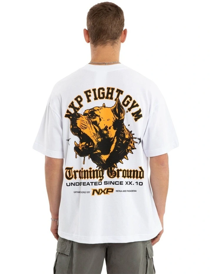 Beast Mode Raptor Tee in White image 1