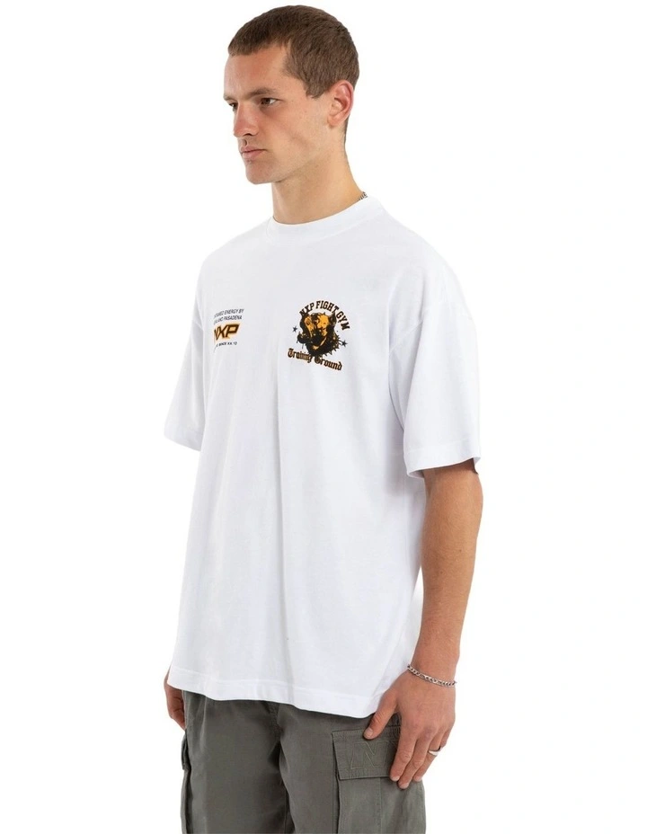 Beast Mode Raptor Tee in White image 4