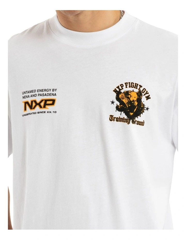 Beast Mode Raptor Tee in White image 5