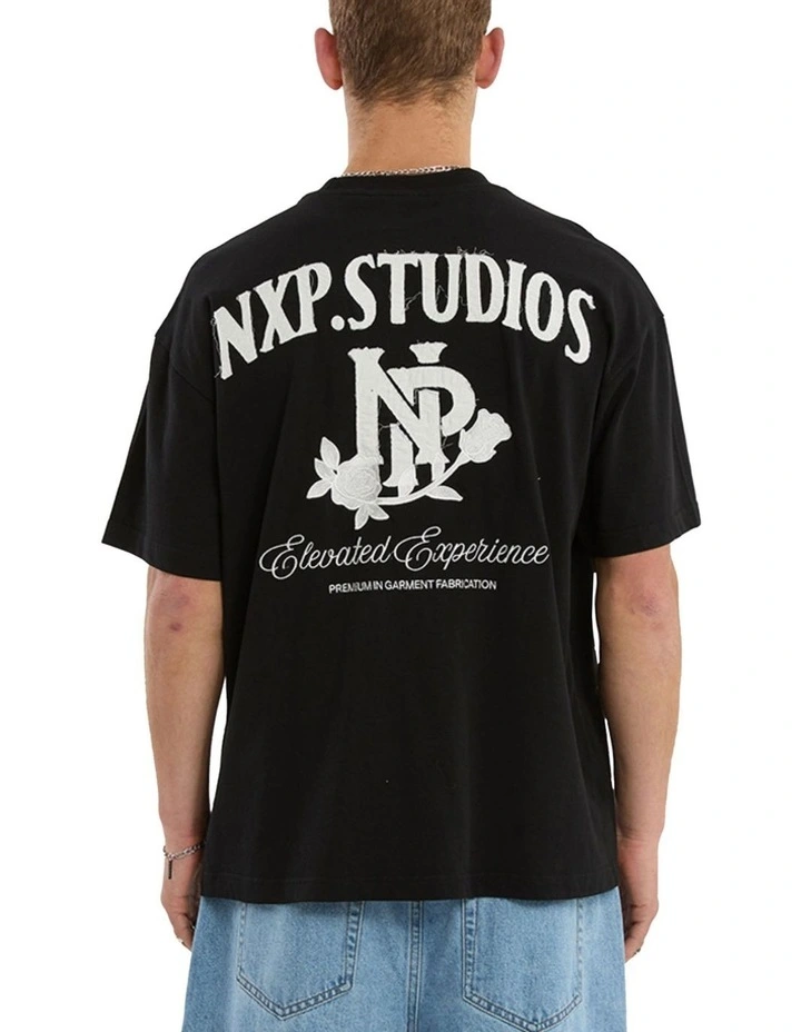 Conquer Raptor Tee in Jet Black image 2