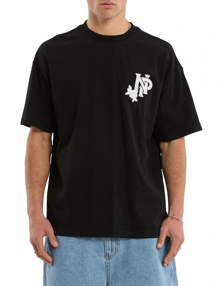 Conquer Raptor Tee in Jet Black image 4