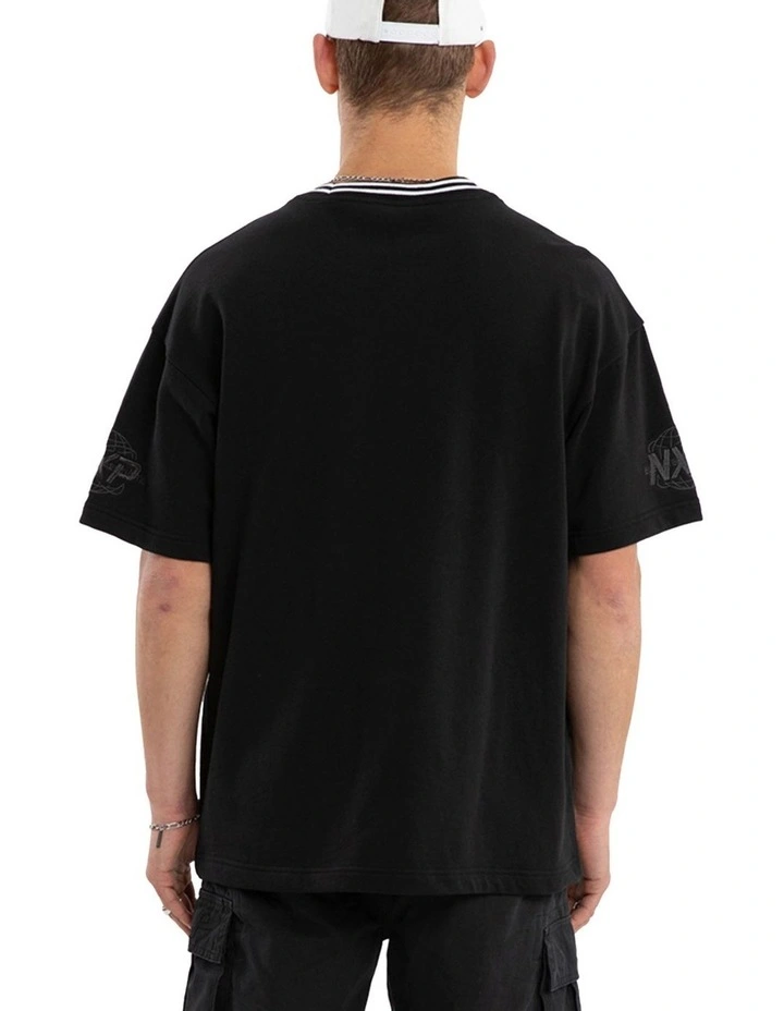 Fame Loopback Raptor Tee in Black image 2