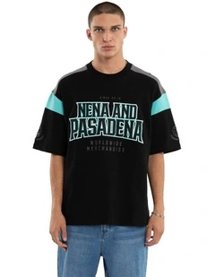 Conquer Loopback Raptor Tee in Multi