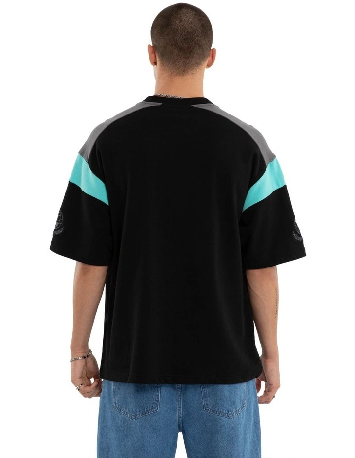 Conquer Loopback Raptor Tee in Multi image 2