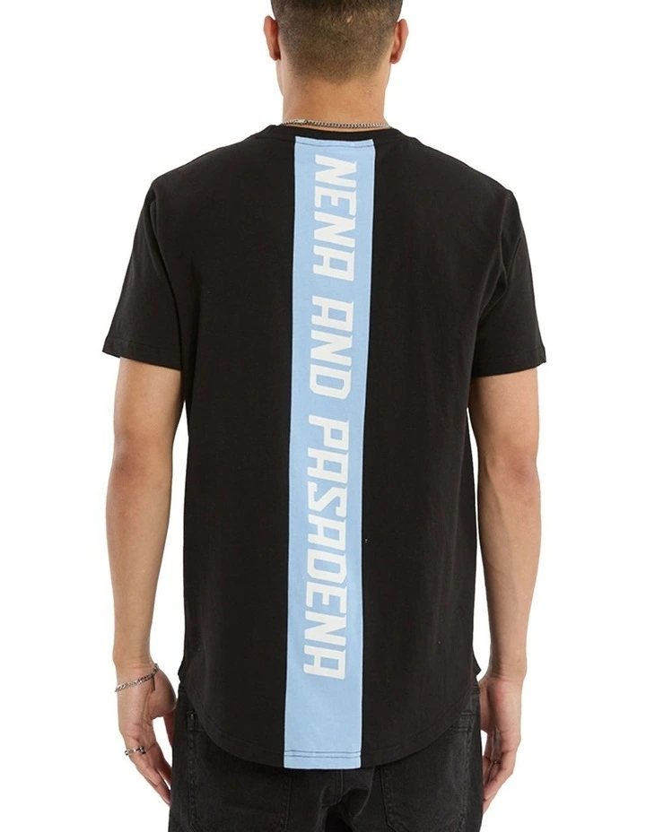 Synergy Dual Curved Tee in Black image 1