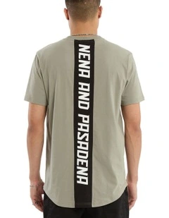Synergy Dual Curved Tee in Grey