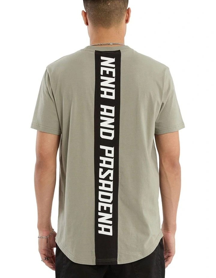 Synergy Dual Curved Tee in Grey image 2