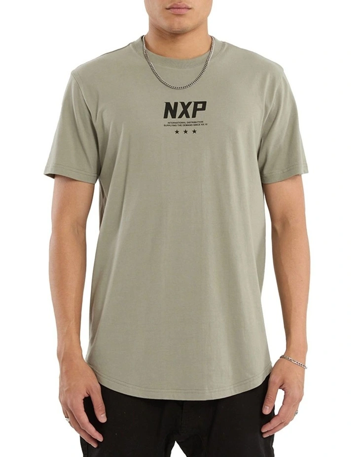 Synergy Dual Curved Tee in Grey image 4