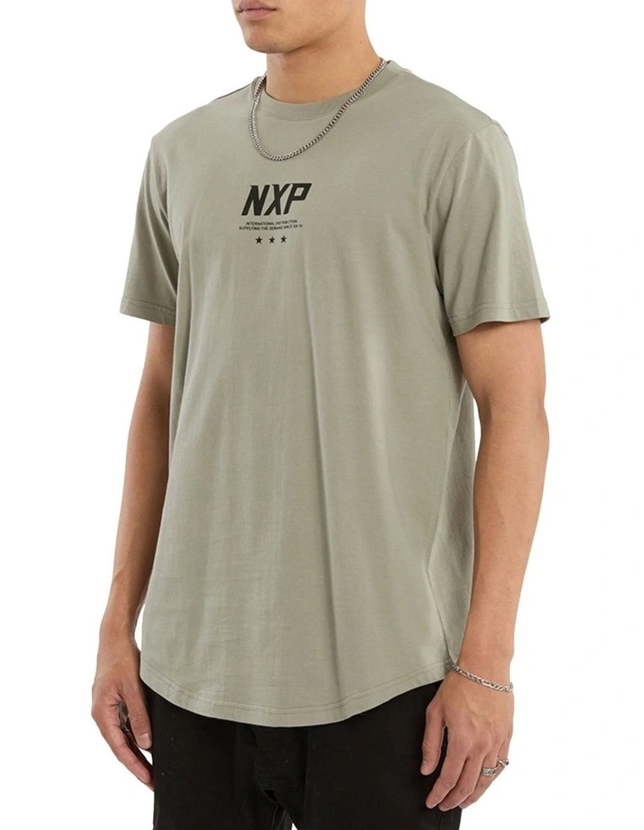 Synergy Dual Curved Tee in Grey image 5