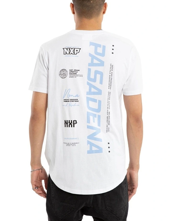 Unified Dual Curved Tee in White image 1