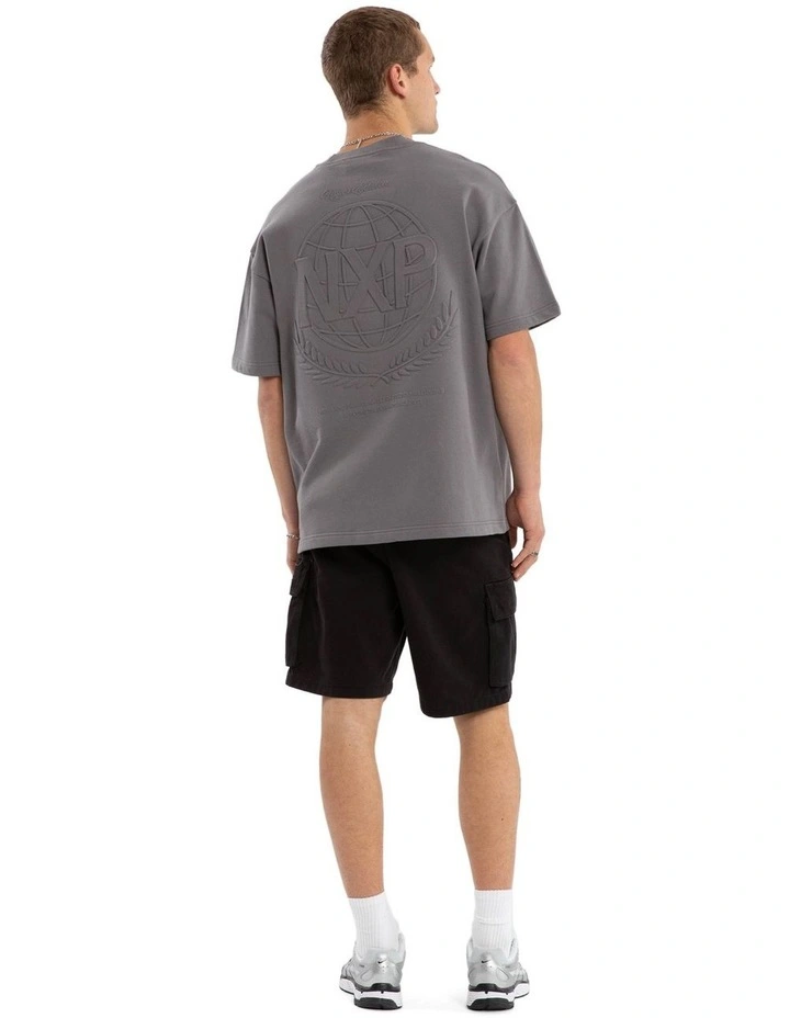 Opus Loopback Raptor Tee in Grey image 5