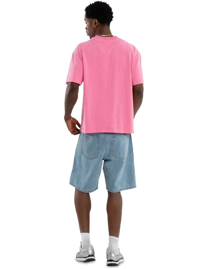 Bank Raptor Tee in Pink image 5