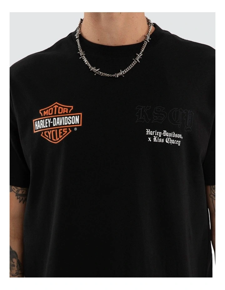 Kickstand Tee in Black image 3