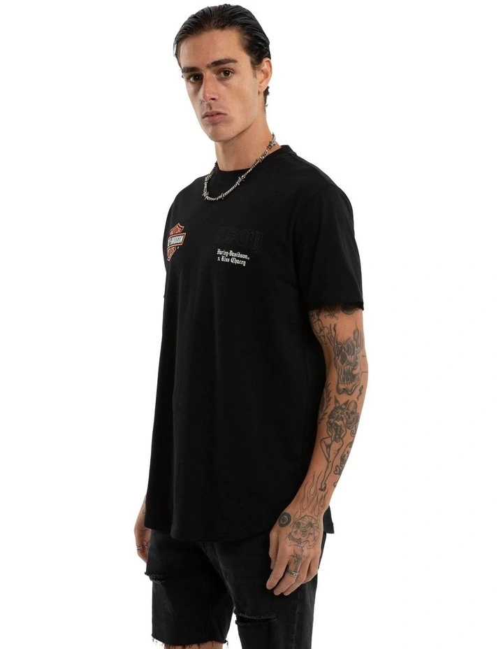 Kickstand Tee in Black image 4