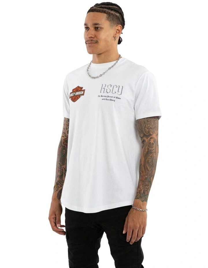 Suspension Tee in White image 3