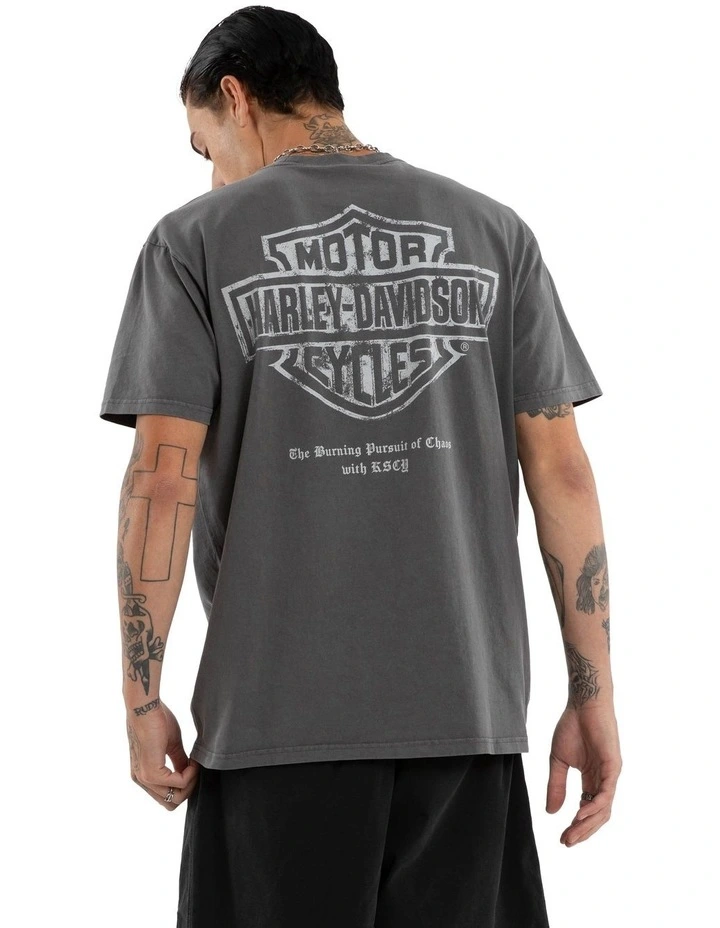 Endmile Tee in Grey image 2