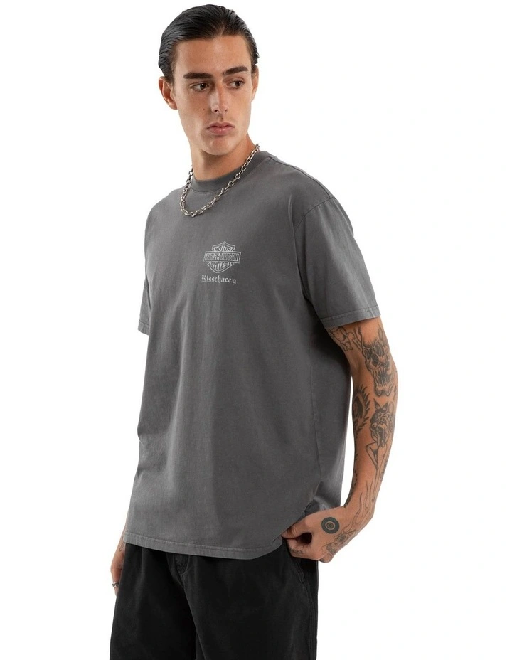 Endmile Tee in Grey image 3