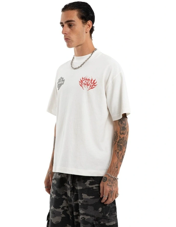 Cruiser Tee in White image 3