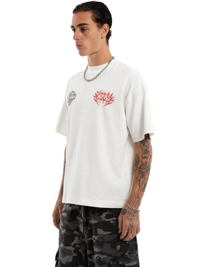 Cruiser Tee in White image 3