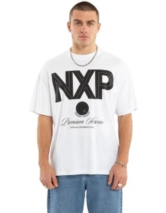Bank Raptor Tee in White