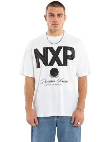 Bank Raptor Tee in White