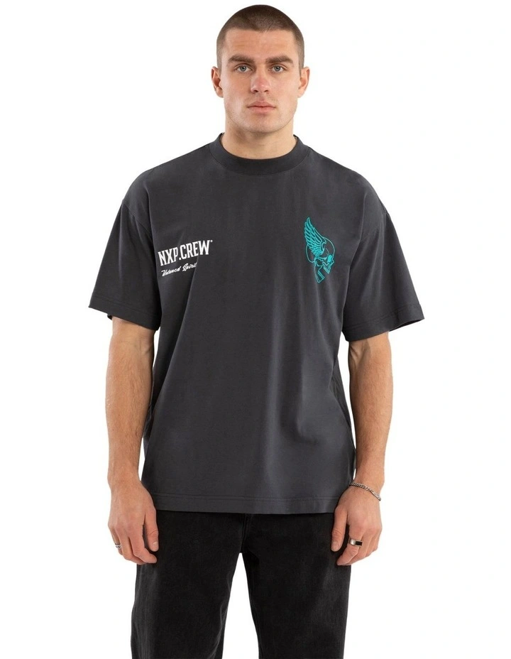 Dawn Raptor Tee in White image 2