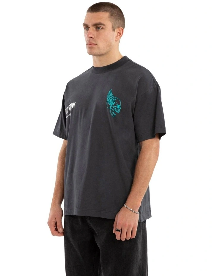 Dawn Raptor Tee in White image 3
