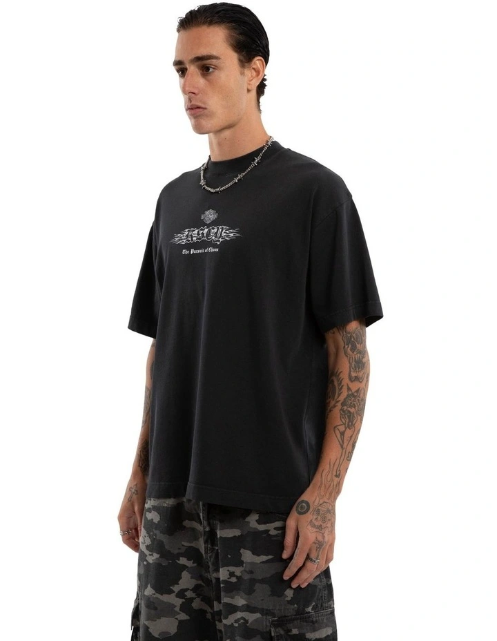 Torque Tee in Black image 3