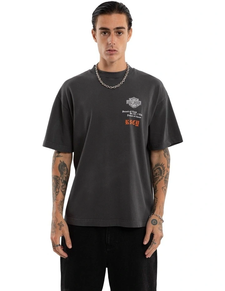 Engine Tee in Black image 2