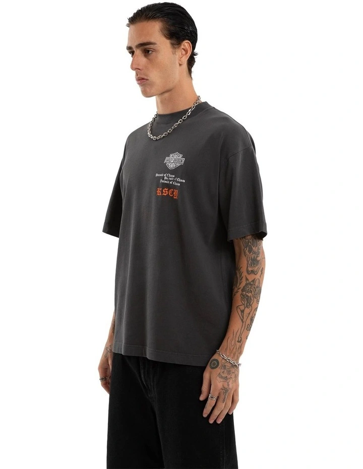 Engine Tee in Black image 3