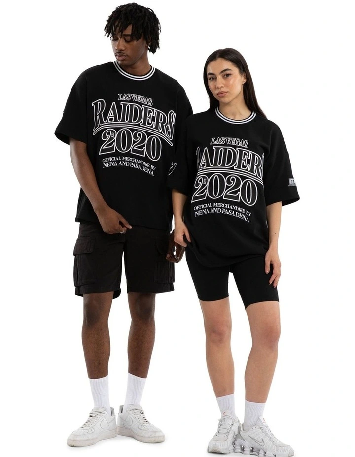 NFL Raiders Game Tee in Black image 3