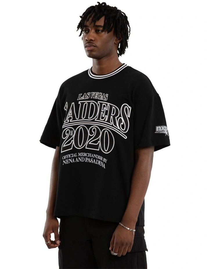 NFL Raiders Game Tee in Black image 5