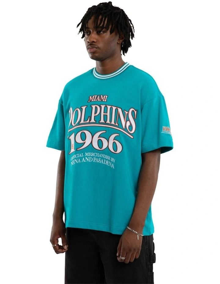 Dolphins Game Tee in Blue image 3