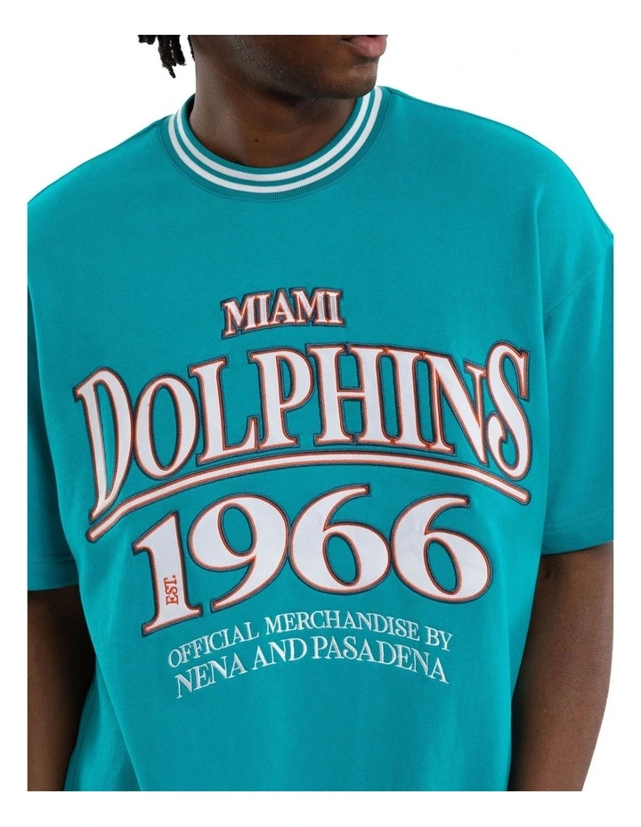Dolphins Game Tee in Blue image 5