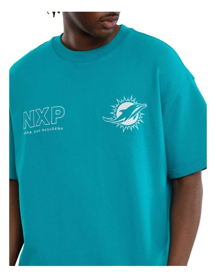 NFL Dolphins Positions Tee in Blue image 5