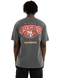 NFL 49Ers Driven Tee in Grey