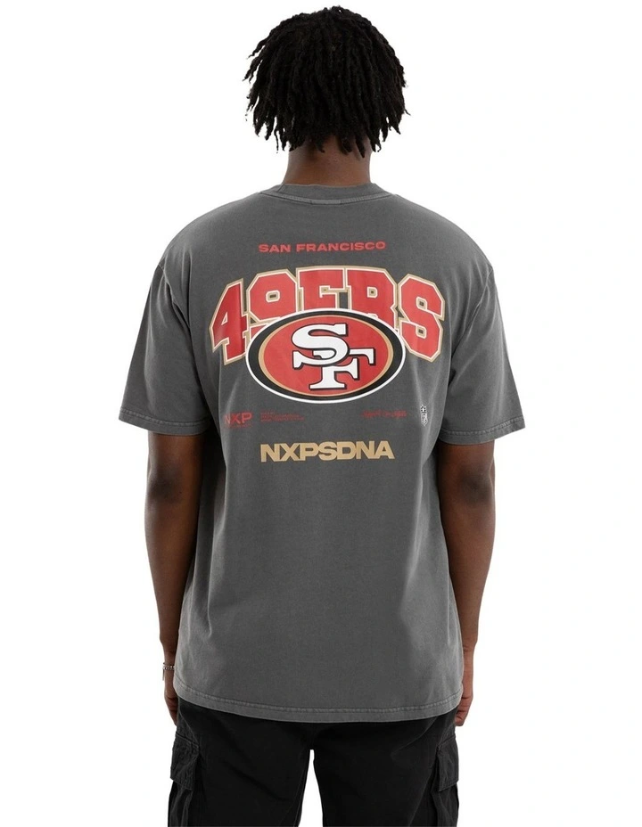 NFL 49Ers Driven Tee in Grey image 1