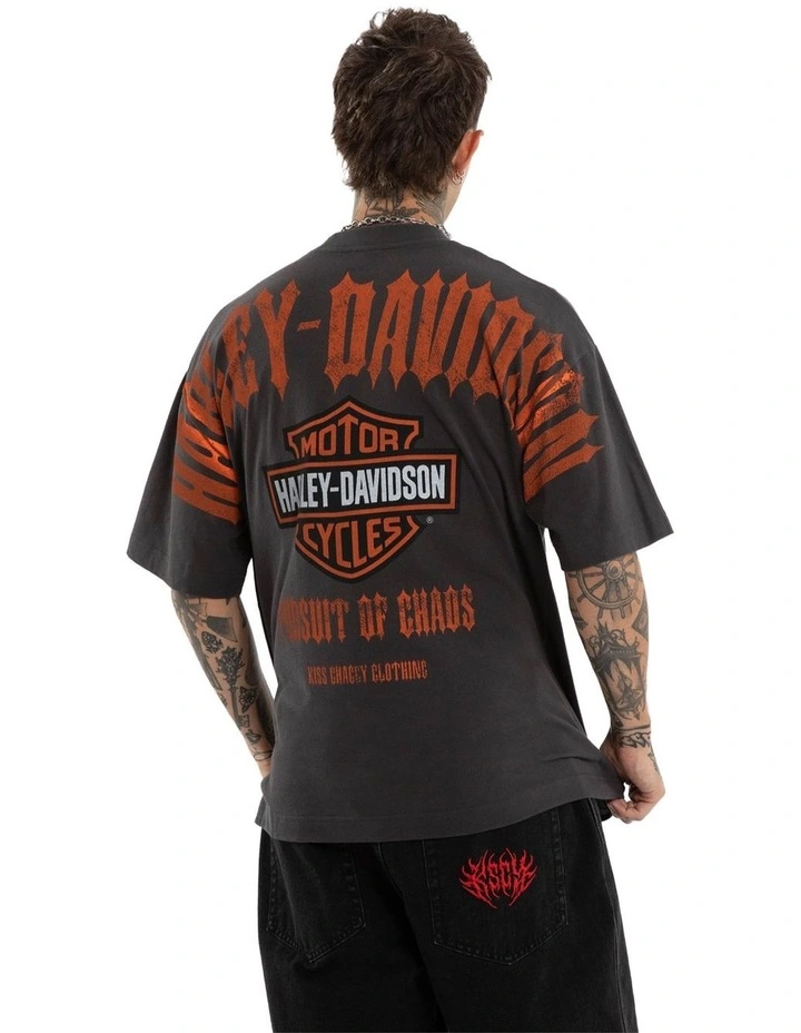 Harley Davidson Pursuit Street Tee in Black image 1
