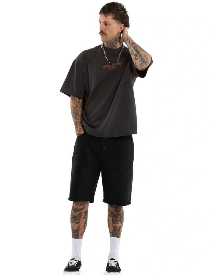 Harley Davidson Pursuit Street Tee in Black image 6