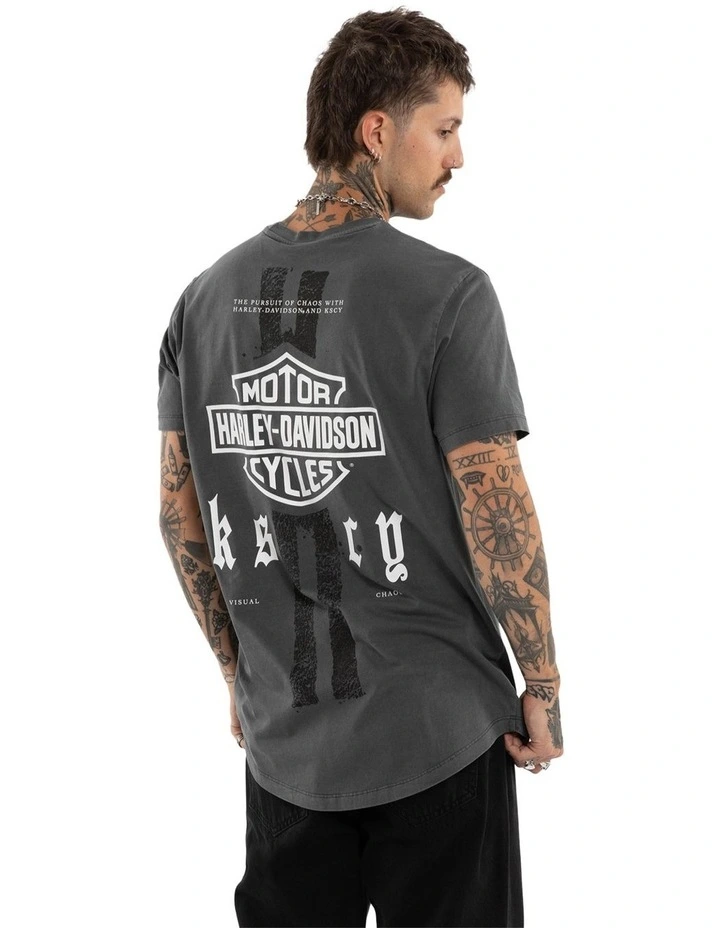 Milwaukee Dual Curved Tee in Grey image 1