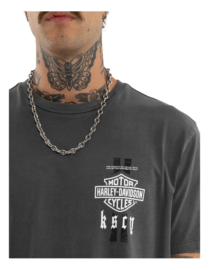 Milwaukee Dual Curved Tee in Grey image 4