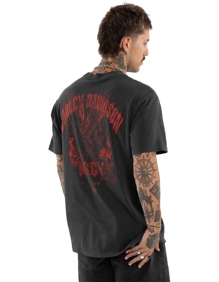 Harley Davidson Sturgis Relaxed Tee in Black image 1