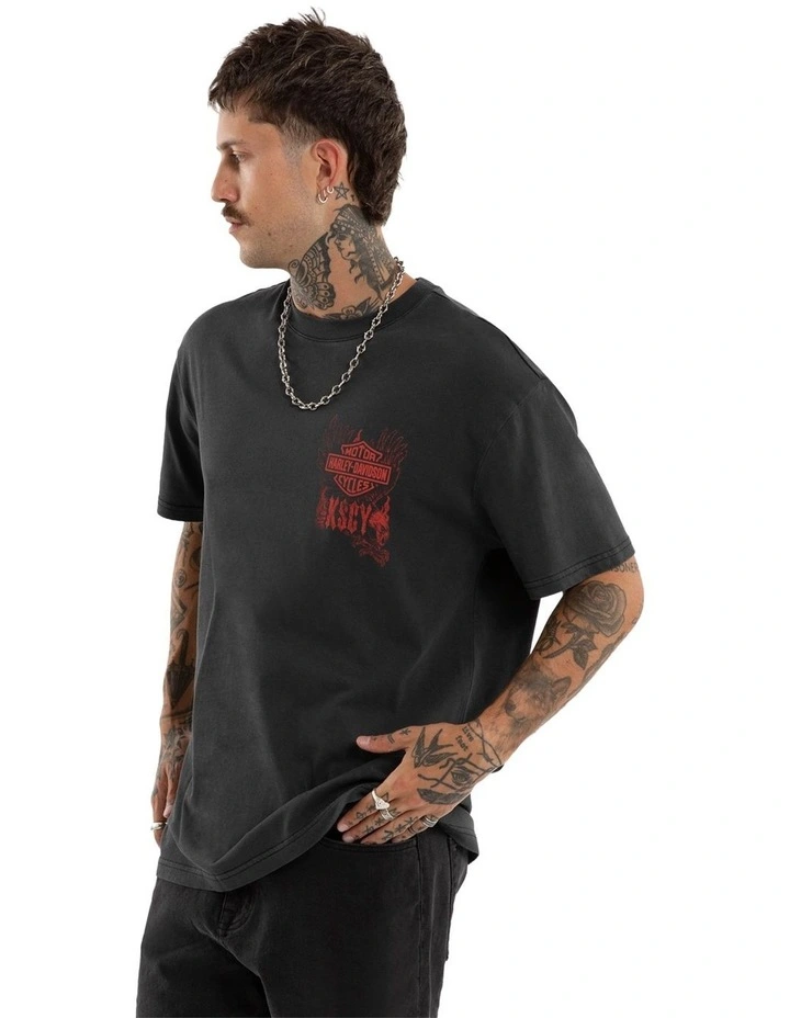 Harley Davidson Sturgis Relaxed Tee in Black image 3