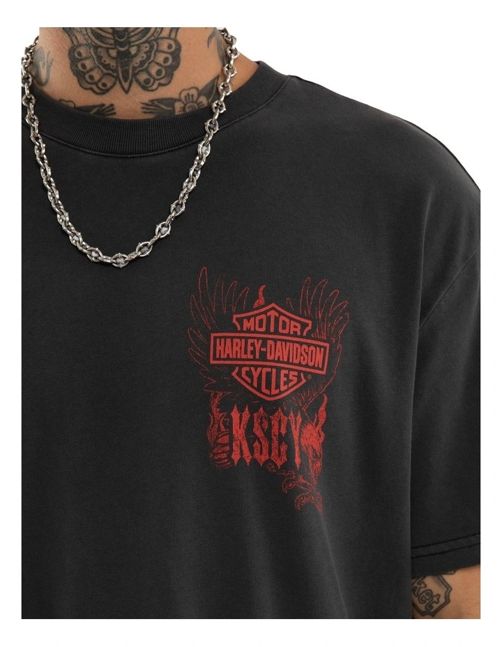 Harley Davidson Sturgis Relaxed Tee in Black image 4